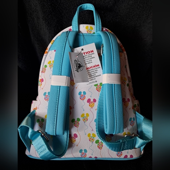 Disneyworld 50th Balloon Loungefly Mini Backpack - Picture 3 of 4